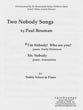 I'm Nobody Who Are You Two-Part choral sheet music cover